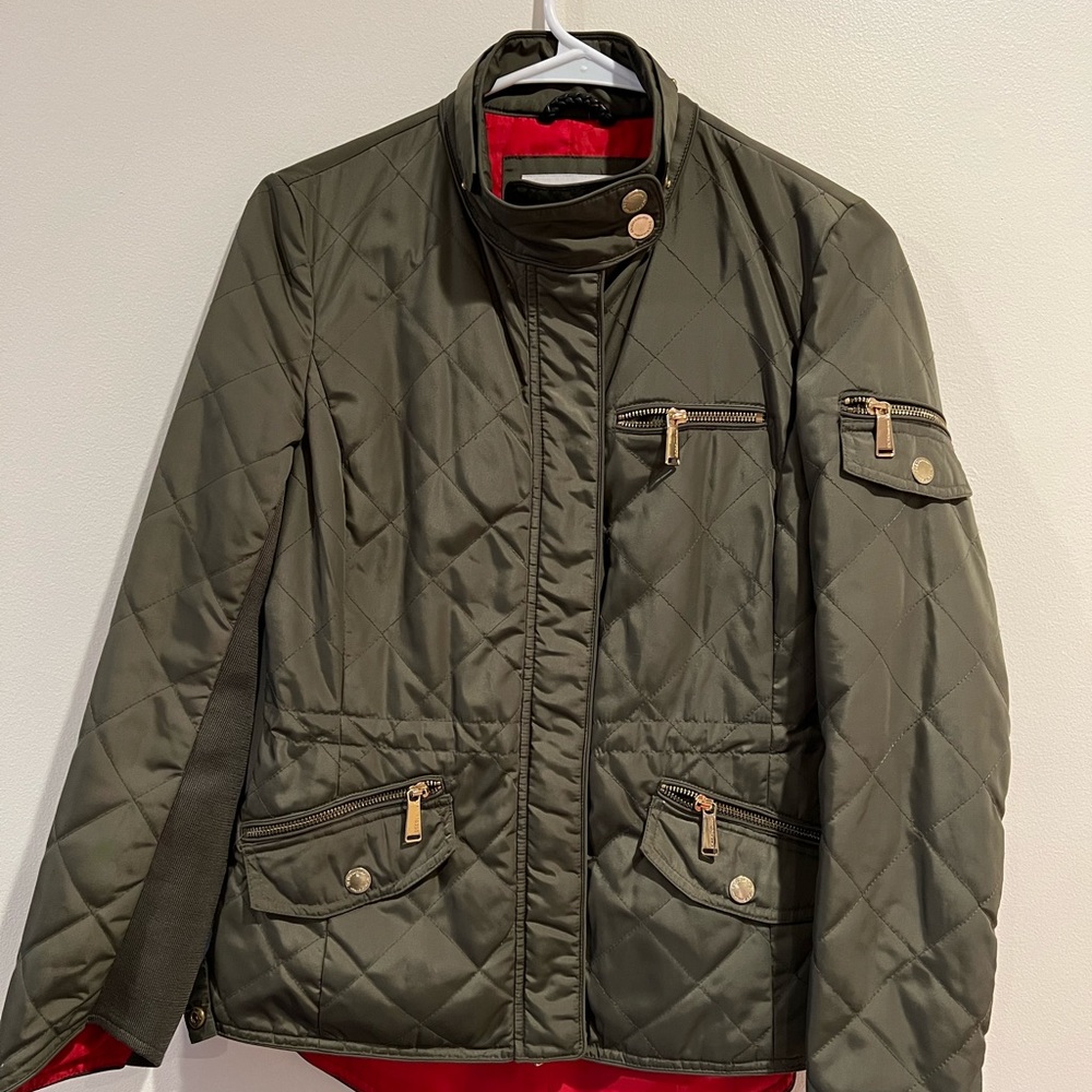 Short BCBGENERATION XS dark green jacket